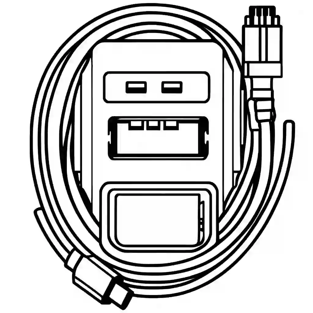 HDMI Cable coloring pages